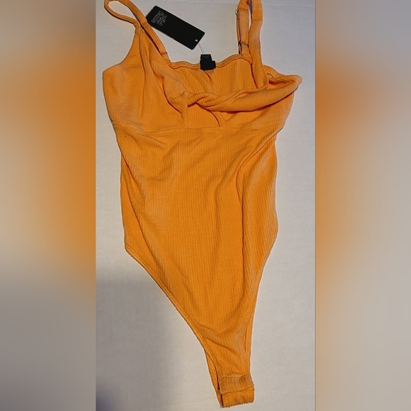 Wild Fable Bodysuit Size Small Orange - Picture 3 of 10